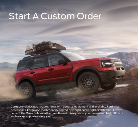 Start a custom order | McMahon Ford in Norwalk CT
