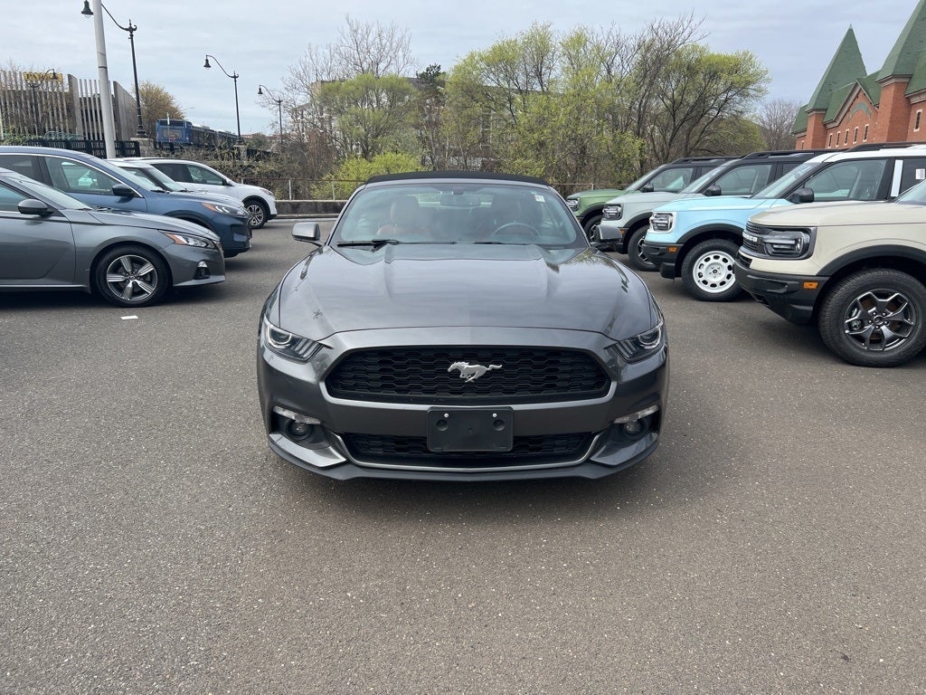 Used 2015 Ford Mustang EcoBoost Premium with VIN 1FATP8UH9F5394350 for sale in Norwalk, CT
